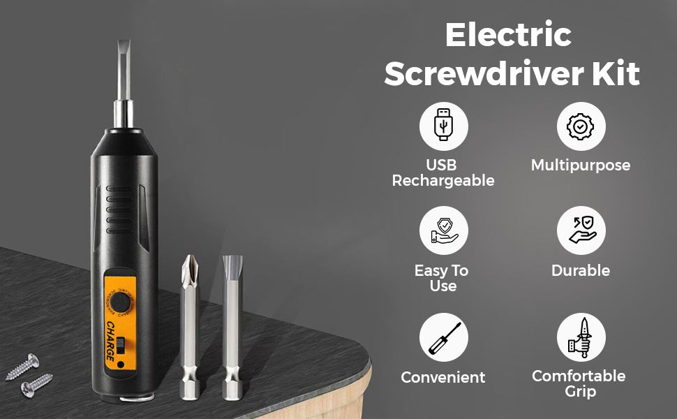 EzyTorq™ Electric Screwdriver Set
